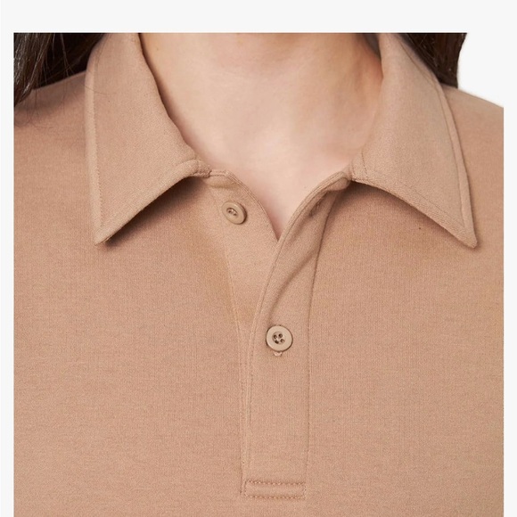 Mondetta Ladies' Collared Fleece Pullover Top Women's Sweater Size: S - Picture 3 of 8